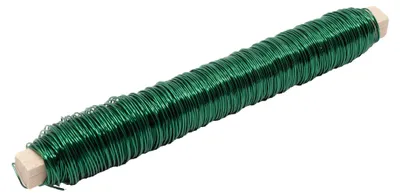 Produktbild von Decolackdraht Holzstab grün - 10 - 0,50 mm 50 m 100 g