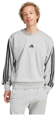 Image de Sweatshirt Adidas Sudadera adidas Essentials French Terry 3S gris puro pour Homme