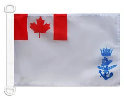 Kanada Marineflagge 45x30 cm aus Polyester mit Ringen