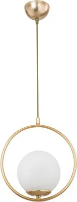 Image de Suspension luminaire Plafonnier  Ε27 doré D26x75cm