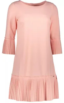 Produktbild von Kleid NUMOCO LUCY A228-1 LEICHTE ORANGE Größe: XL