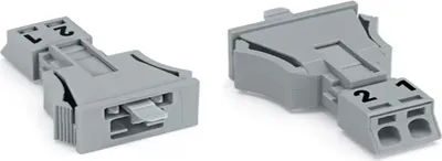 Obrázok produktu pre Wago 890-752, Šedá, Polyamid, IP20, IP40, 16 A, -35 - 85 °C, 19,8 mm