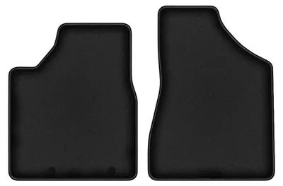Image de Tapis avant en moquette pour Nissan Murano Z50 2003-2008 (SUV) – 2 pièces, noirs, sur mesure – Wielganizator DURBAN