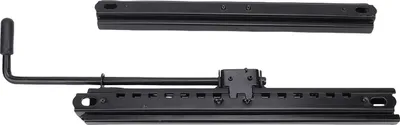 Produktbild von 310 mm Sitzgleitschiene aus kaltgewalztem Stahl, verstellbares Gleitschienenset für Wohnmobile