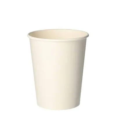 Produktbild von Trinkbecher, Pappe 0,2 l Ø 8 cm · 9,2 cm weiss