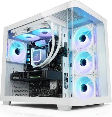 Produktbild von kiebel.de Gaming PC Panorama Curve IX AMD Ryzen 7 9700X, 32GB DDR5, NVIDIA RTX 5060 Ti 16 GB, 1TB SSD, Windows 11, Gaming PC