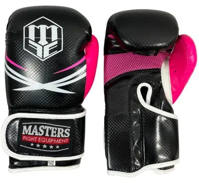 Obrázek produktu pro Boxerské rukavice MASTERS RPU-PRO, 10 uncí, černo-zelené
