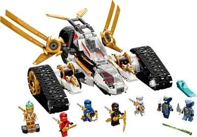 Produktbild von LEGO 71739 NINJAGO Ultraschall-Raider, Konstruktionsspielzeug Set für Jungen und Mädchen ab 9 Jahre mit Figuren