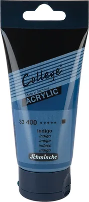 Produktbild von Schmincke 75ml College Acryl Indigo Acryl 33 400 013