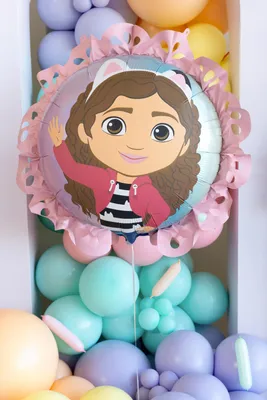 Imagen del producto de PartyDeco FB317, Juguete en forma de globo, Lámina, Multicolor, Con imagen, Redondo, Para niñas