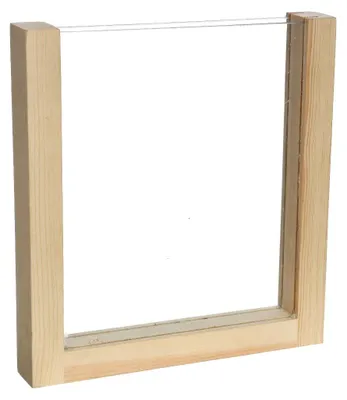 Produktbild von Holzständer für Trockenblumen 19.5x3x21cm (1 Stück) [IFS-29662]