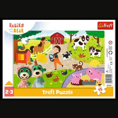 Produktbild von Trefl 31414, 15 Stück(e), Cartoons, 2 Jahr(e)