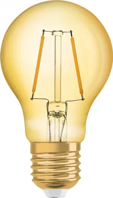 Produktbild von Osram LED Leuchtmittel Vintage 1906 Clas A 22 E27 2,5W warmweiß, amber