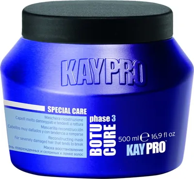 Produktbild von Kaypro Botu-Cure 500ml – Rekonstruktionsmaske für stark geschädigtes Haar