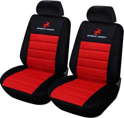 Obrázek produktu pro Potahy sedadel do auta, univerzální ochrana sedadel, červená barva, sada 2 kusů