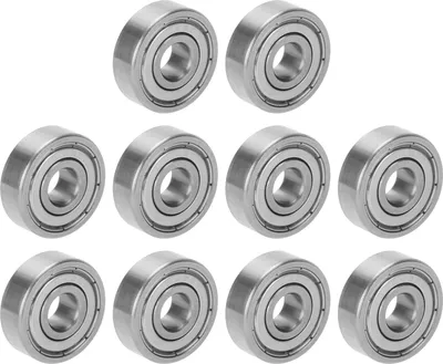 Obrázok produktu pre Guľôčkové ložiská, ložiská S628Z, ložiská z nehrdzavejúcej ocele, sada ložísk, ložiská pre skateboard, ložiská s vysokou rýchlosťou otáčania
