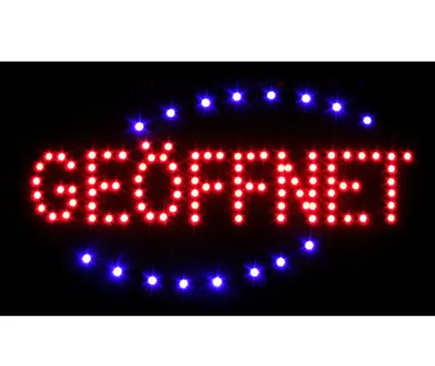 Produktbild von LED Schild GEoeFFNET 2