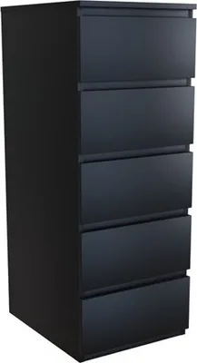 Produktbild von Schmaler Schubladenschrank IVAR – schwarz