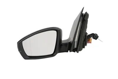 Obrázok produktu pre Johns, Vonkajšie zrkadlo je vhodné pre VW Polo 09 (6R) 06/09- ?avé, (strana vodi?a), ?ierne,