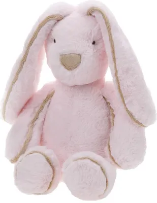 Image de Lapin en peluche Jolie rose 40 cm (Jouets, Peluches)