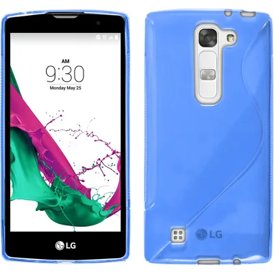 Produktbild von PhoneNatic Case kompatibel mit LG G4c - blau Silikon Hülle S-Style + 2 Schutzfolien