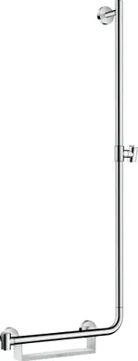 Produktbild von hansgrohe Unica Brausestange Comfort 110 cm rechts, weiß/ chrom, 26404400