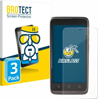 Produktbild von 3x BROTECT Schutzglas für Honeywell ScanPal EDA51 Schutzfolie Panzer Folie Glas Display Schutz klar