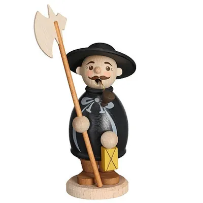 Produktbild von Räucherfigur Nachtwächter mit Laterne H= 13cm NEU