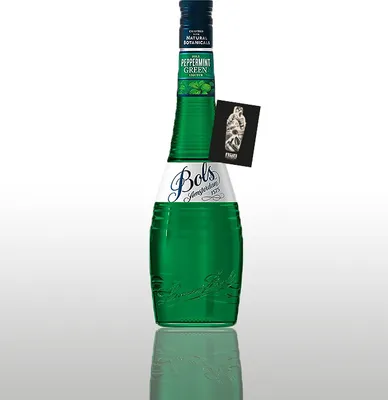 Produktbild von Bols Peppermint Green Liqueur (24% vol.) 0,7l- [Enthält Sulfite]