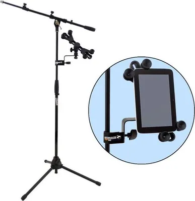 Produktbild von keepdrum Mikrofonständer mit Tablet-PC Halterung
