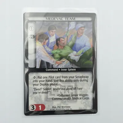 Produktbild von BattleTech CCG Trading Card Game: Medevac Team