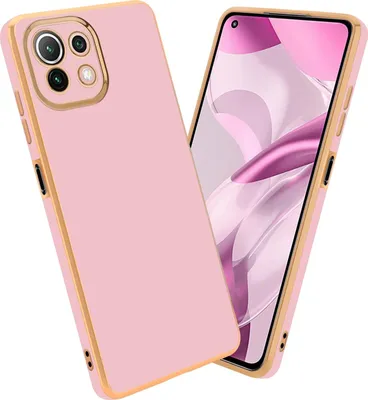 Obrázok produktu pre Cadorabo Ochranné puzdro pre Xiaomi Mi 11 LITE (4G / 5G) / 11 LITE NE Case in Pink Kryt mobilného telefónu TPU Silikónové puzdro na ochranu fotoaparátu