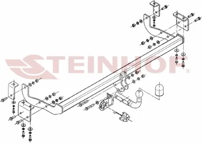 Produktbild von Z547676 Anhängerkupplung passend für RENAULT Kangoo Z.E. 2008-04/2013 starr
