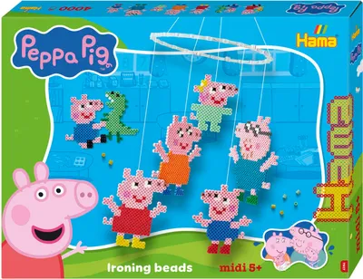 Obrázok produktu pre Hama darčekové balenie Peppa Wutz veľké 2 Midi-žehliace korálky