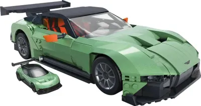 Image de Jeu de construction Mega Hot Wheels Aston Martin Vulcan - 986dlg.