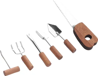 Zdjęcie produktu dla Miniaturowe narzędzia ogrodnicze do domku dla lalek w skali 1:12, akcesoria ogrodnicze DIY do dekoracji mini domu