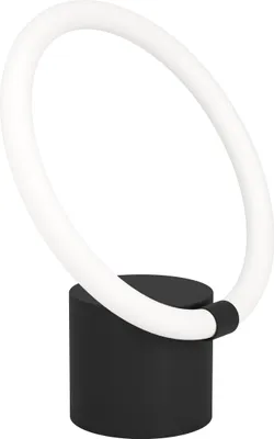 Zdjęcie produktu dla Eglo 900565 CARANACOA lampa stołowa LED 11,5W 260x50mm czarny biały ciepły biały