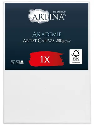 Image de Toile sur châssis Artina Académie, 90 x 130 cm