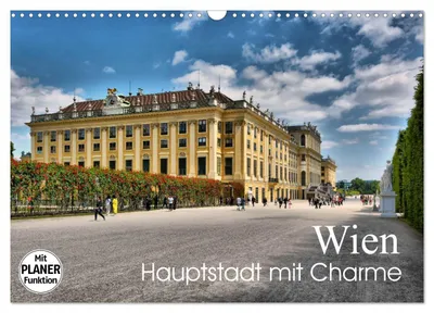 Produktbild von Wien - Haupstadt mit Charme (Wandkalender 2027 DIN A3 quer), CALVENDO Monatskalender