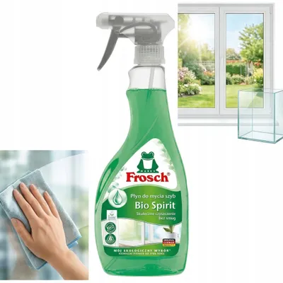 Produktbild von Frosch  Spirit Scheibenreiniger – effektive Reinigung ohne Streifen, 500 ml