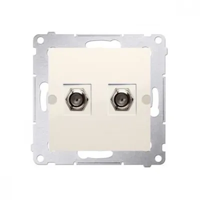 Obrázek produktu pro Kontakt-Simon DASF2.01/41, Bílá, Plast, IP20, 75 mm, 36 mm, 75 mm