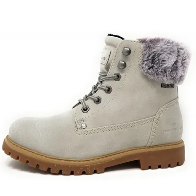 Produktbild von Tom Tailor Damen Schnürstiefelette in Weiß, Größe 39