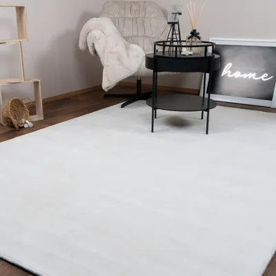 Zdjęcie produktu dla CONSILIO CONCEPT 160 x 230 Dywan do salonu kość słoniowa szlachetny jedwabisty połysk luksusowa wiskoza nowoczesny miękki