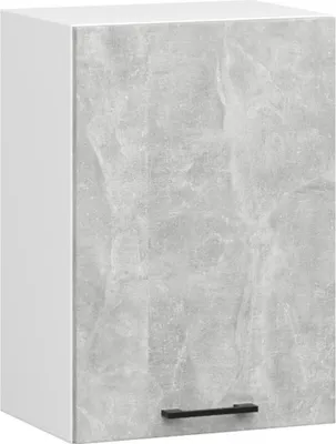Obrázek produktu pro Závěsná kuchyňská skříňka 50 cm VERMINA - bílá / beton
