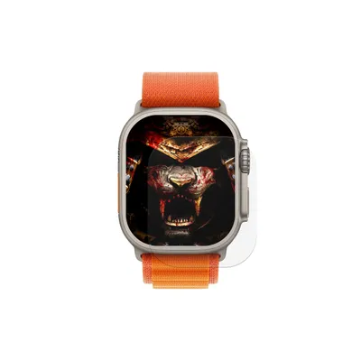 Produktbild von 1x 9H Panzerhartglas für Apple Watch Ultra 2 49mm 3D KLAR Displayschutz Hartglas Schutzglas Displayglas Echtglas Tempered Panzerglas Glasfolie Sicherheitsglas
