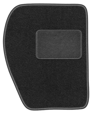Image de Tapis conducteur en moquette pour Land Rover Discovery I 1989-1998 (tout-terrain) – 1 pièce, gris graphite, sur mesure – Wielganizator LUX