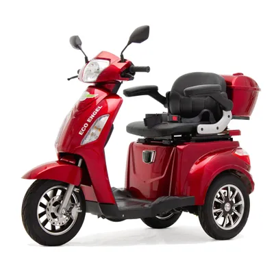 Produktbild von ECO ENGEL 500 Rot, 25 km/h, 1000 Watt Seniorenmobil Elektromobil Seniorenfahrzeuge