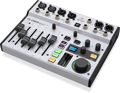 Zdjęcie produktu dla Behringer Flow 8 Mikser Cyfrowy 8-Kanałowy USB Bluetooth Audio Interface