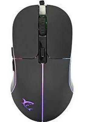 Produktbild von White Shark GRAPHENE, Beidhändig, Optisch, USB Type-A + PS/2, 12400 DPI, Schwarz
