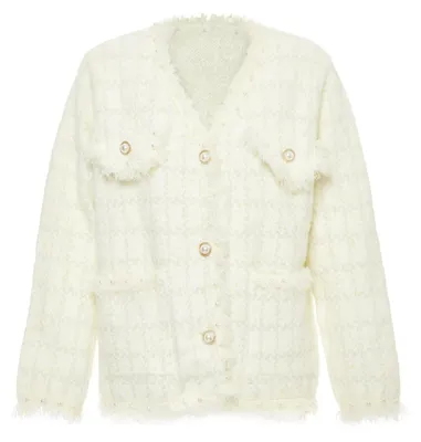 Produktbild von LYNNEA damen strickjacke - Weiss, M